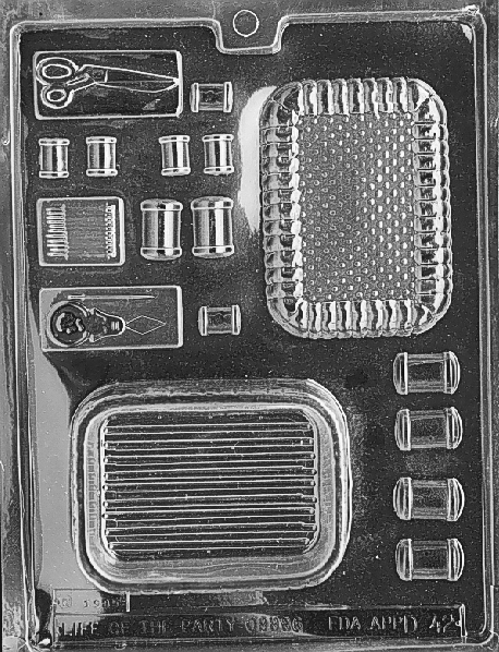 SEWING KIT POUR BOX CHOCOLATE MOLD Chocolate Candy molds circle