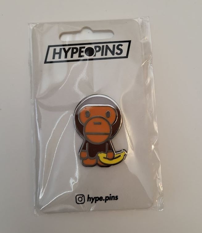 BAPE Baby Milo Enamel Pin