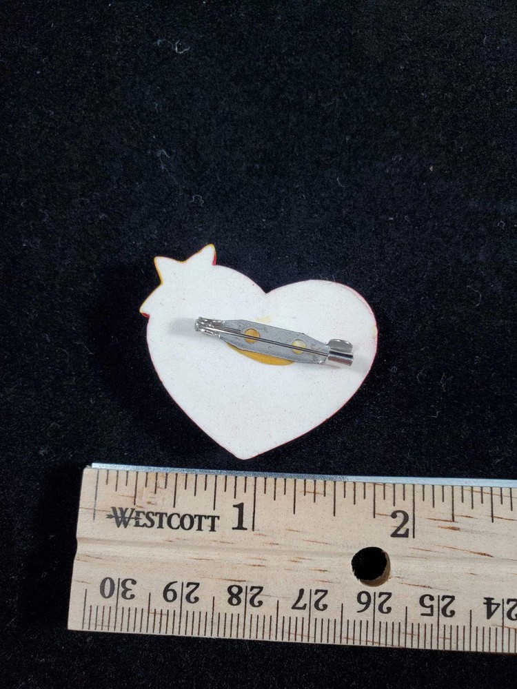 Valentines Heart Pin