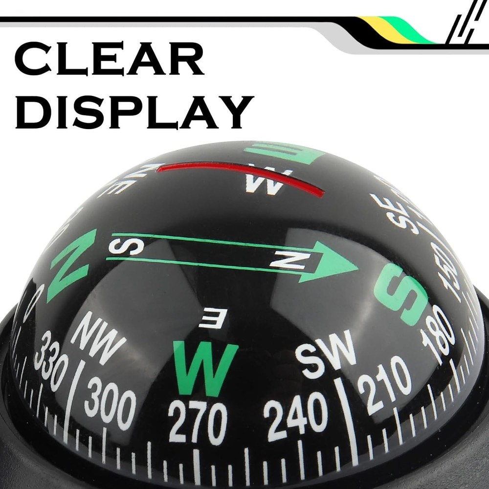 Night Vision Adjustable Car Compass - Precision Navigation for Every Journey