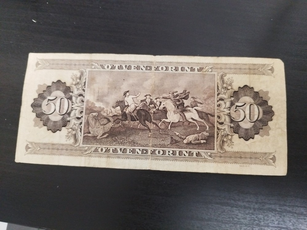 Hungary 50 Florint 1989