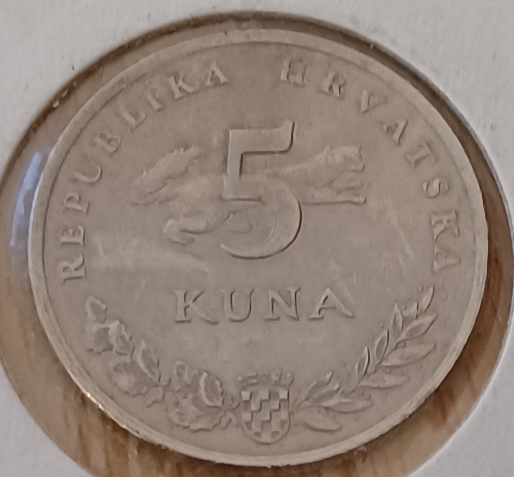 Croatia 5 Kuna Coin 2012