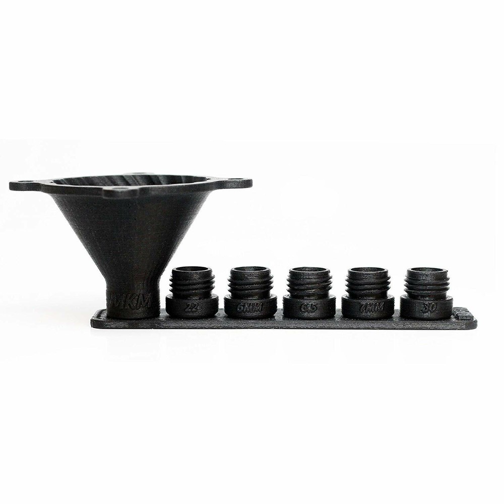 MK Machining Precision Rifle Anti-Static Reloading Funnel Set