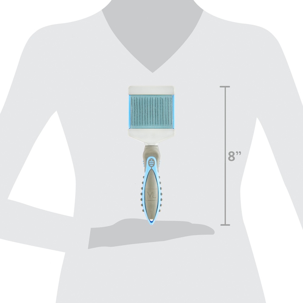 Flexible Massage and Slicker Brush for Cats