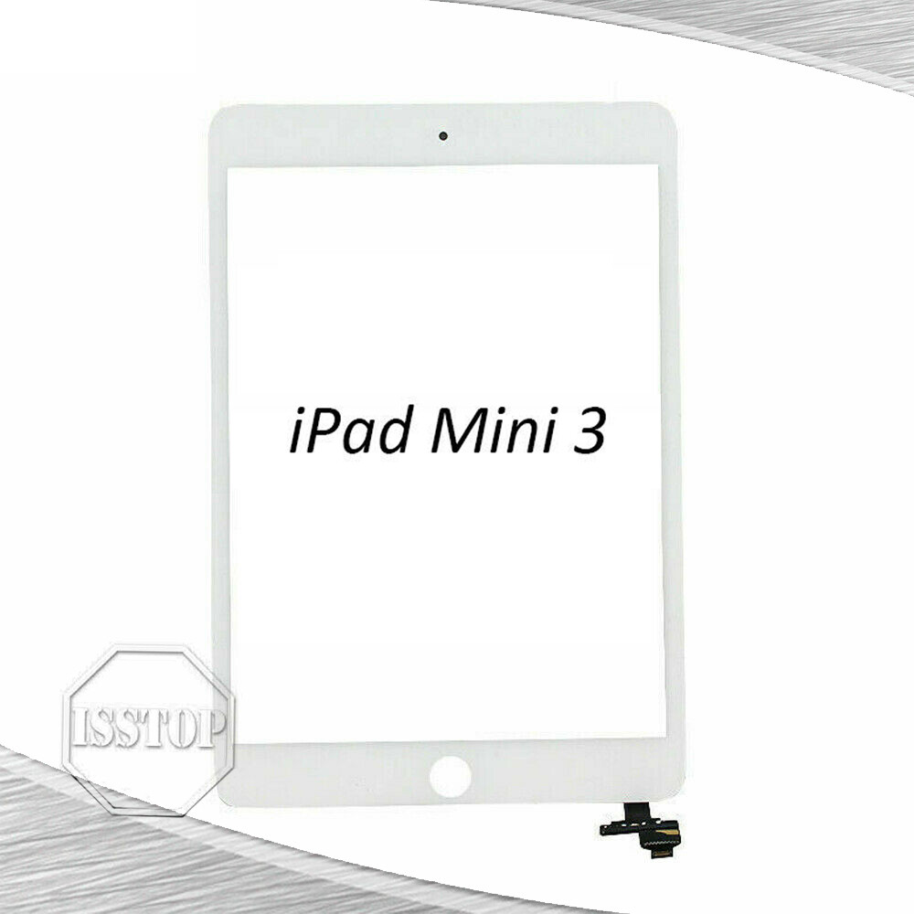 For Apple iPad Mini 3 White LCD Touch Screen Replacement Digitizer Glass US