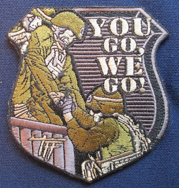 8 ASSORTED EDC MORALE PATCHES EMBROIDERED HOOK & LOOP