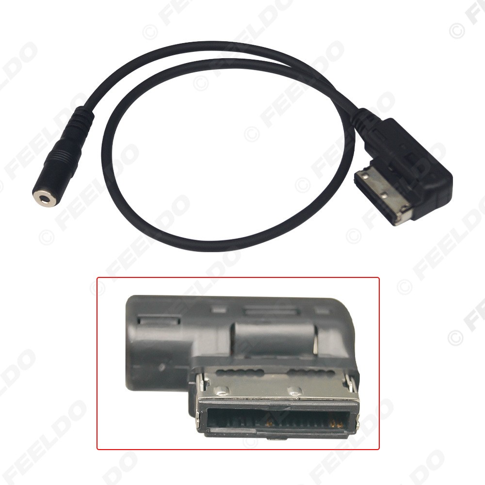 Compatible with Audi AMI multimedia AMI AUX IN audio cable