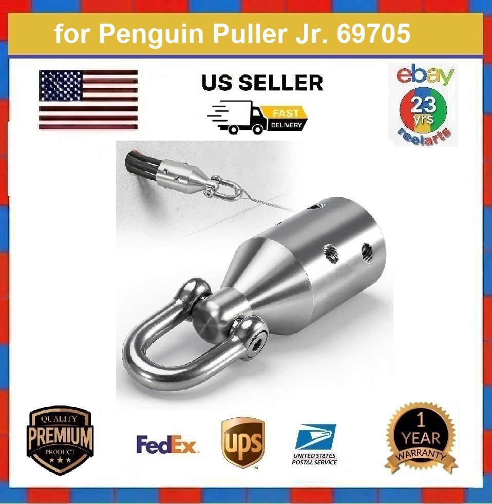 Wire Pulling Grip, 69705 Jr. Wire Puller Attachment Head, Electrical Cable Tool