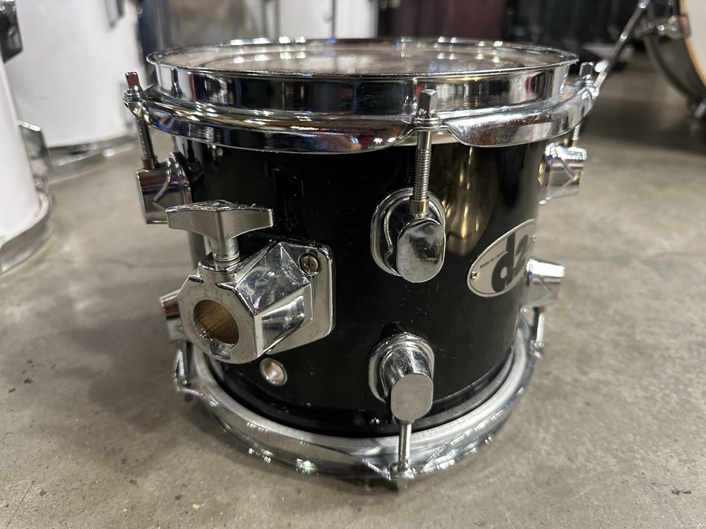 8" ddrum D2 Rack Tom Drum BLACK 7x8 #DA3