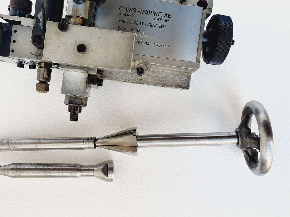 CHRIS MARINE MSD Engine Valve Seat Grinder Grinding Machine, Air Driven # 1