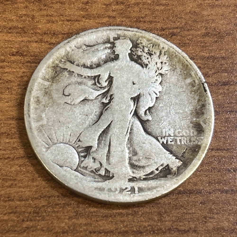 1921-D Walking Liberty Half Dollar