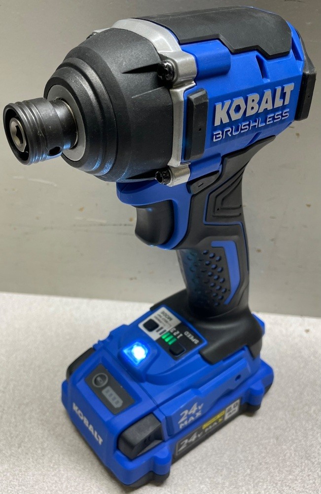 Kobalt 24V MAX Brushless 2 Tool Combo Kit w/Extras