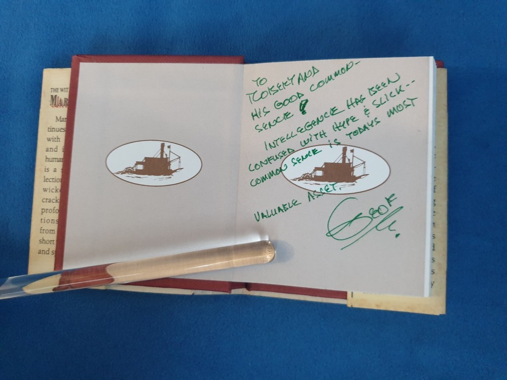 Book. Mark Twain. The Little Book.
