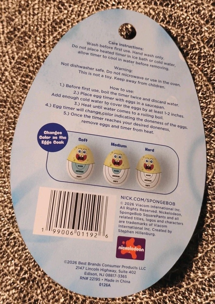 SpongeBob SquarePants Egg Timer