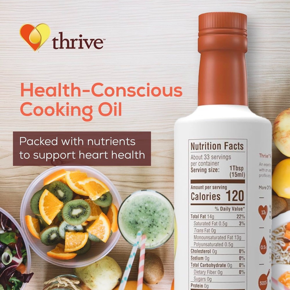Thrive Algae Cooking Oil - 16.9 fl oz, 2 Pack