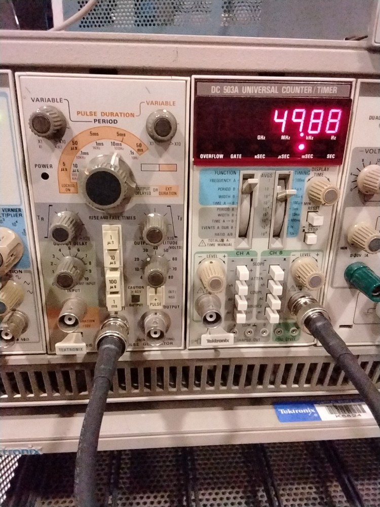 Tektronix PG505 Pulse Generator Module #1