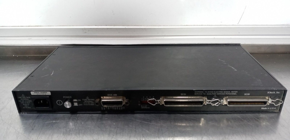 IO TECH SCSI 488/S Bus Controller Controller