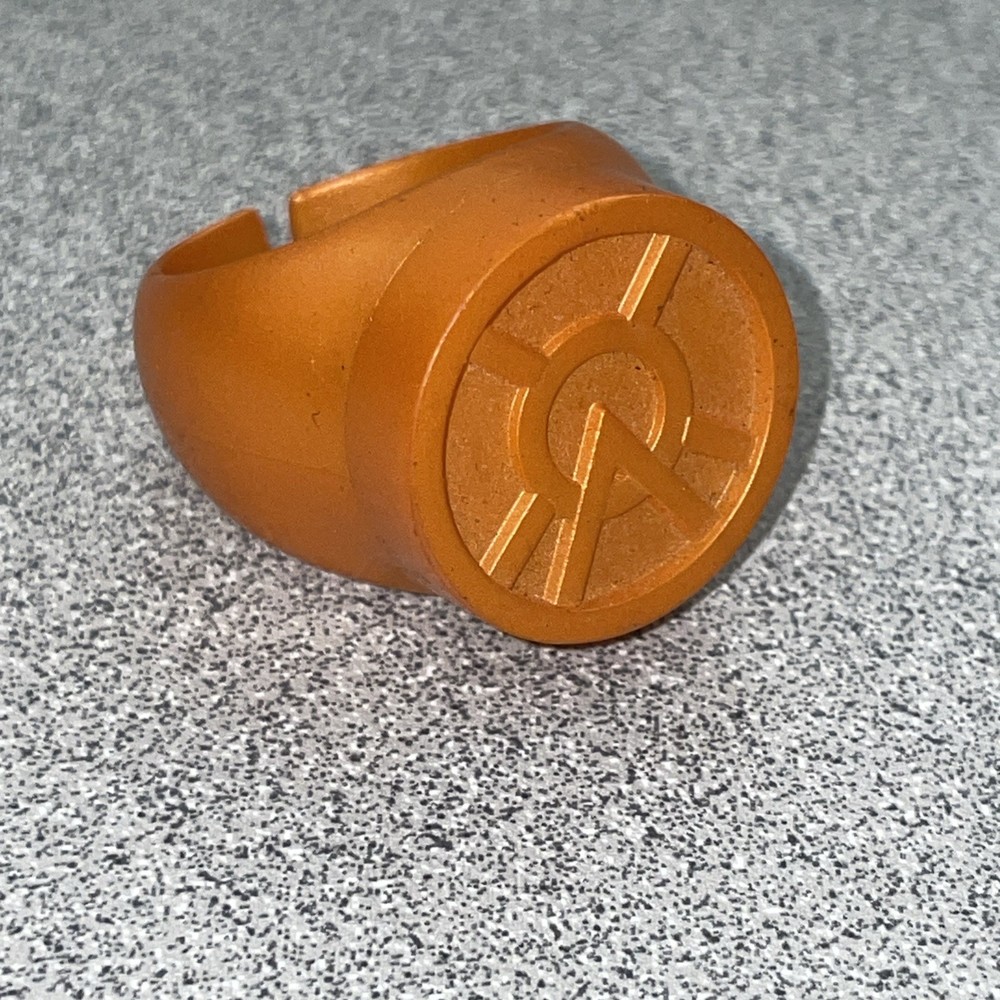 Orange Lantern Ring - Great For Halloween Or Cosplay Costume
