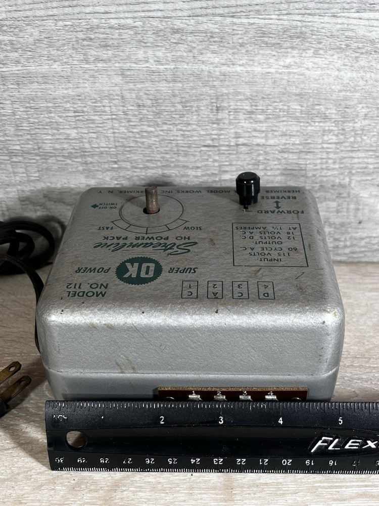 Herkimer Tool Model Works 112 HO Train Power Pack Vintage