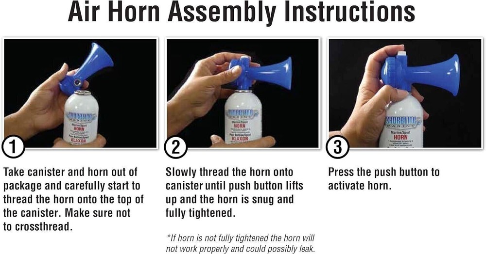 Shoreline Marine Eco Air Horn