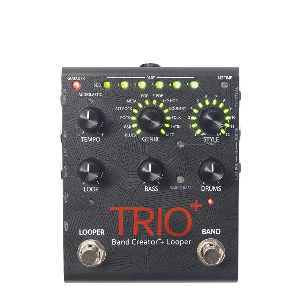 Digitech TRIOPLUS Band Creator and Looper Pedal