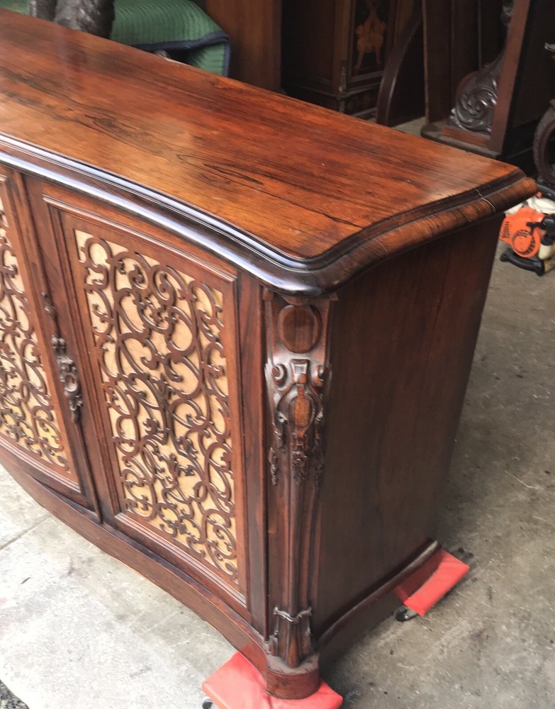 ROSEWOOD CONSOLE SERVER BUFFET