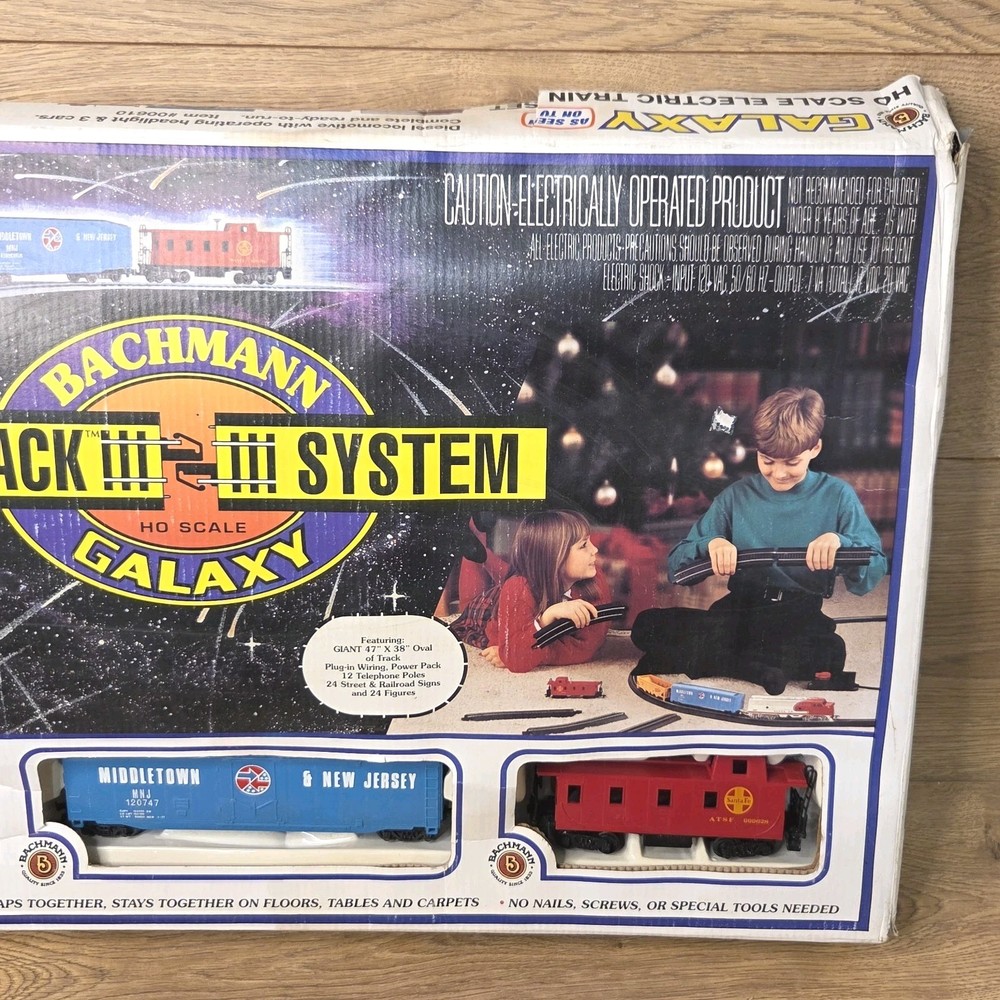 Bachmann Galaxy Ho Scale Train Set #00610 *Incomplete