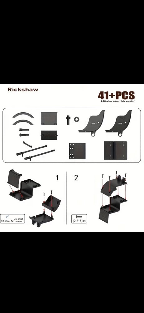 Handcrafted Rickshaw Model Ideal for Office Study & Living Room Decor ”BLACK”