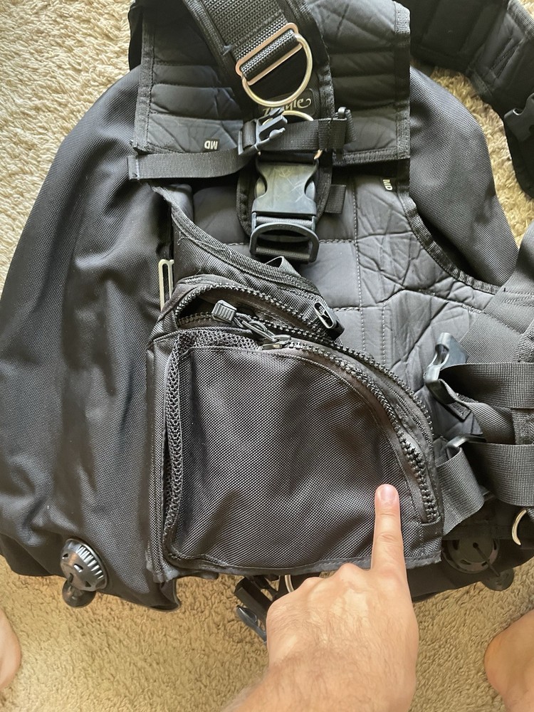 Zeagle Tech BCD w/ Octo Inflator | Size Medium | 65lb Lift | Tech Dive Rig
