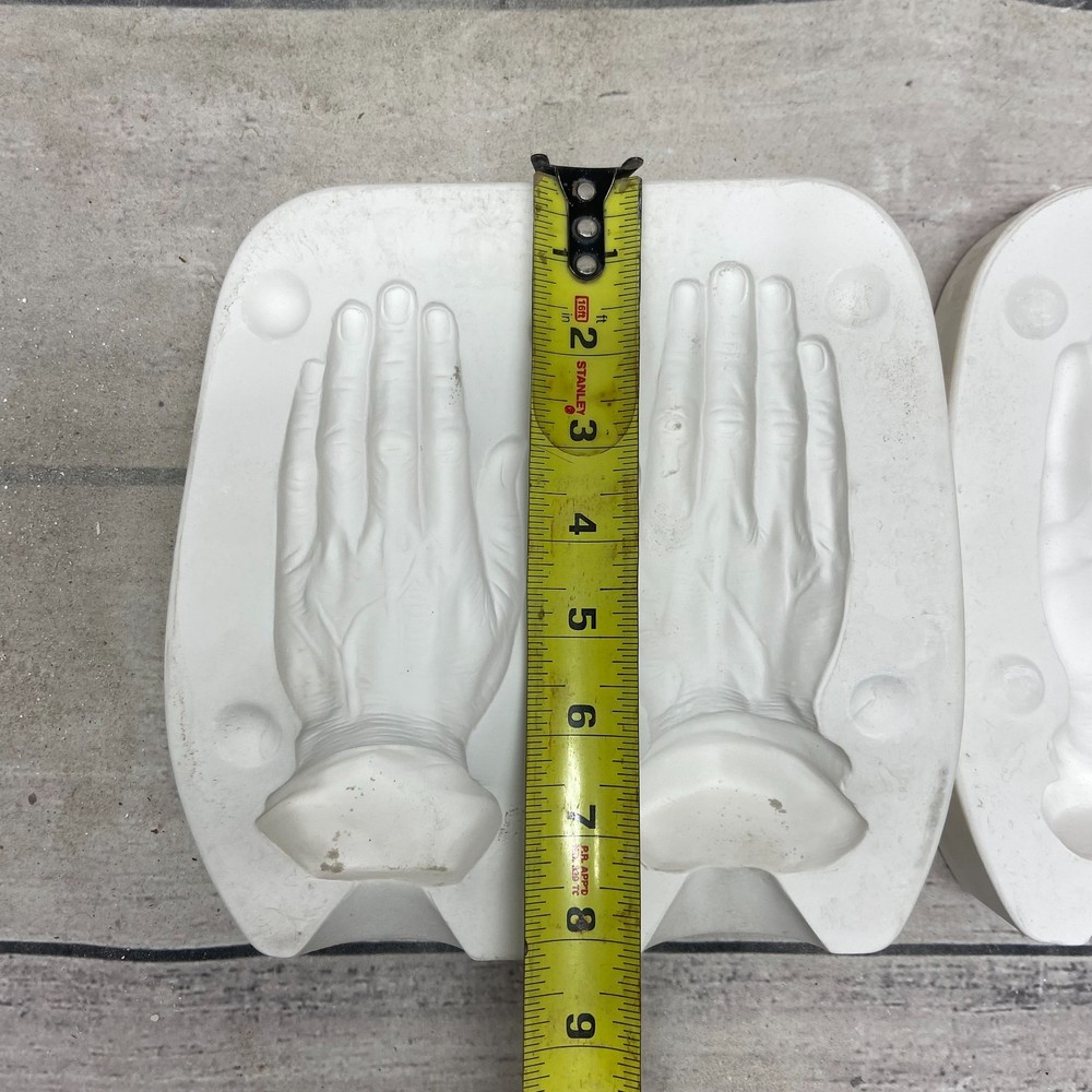 Unbranded Ceramic Casting Mold Praying Hands Doc Holliday