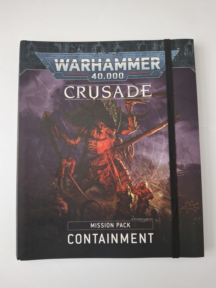 Warhammer 40k Crusade Mission Pack Containment, OOP Rare