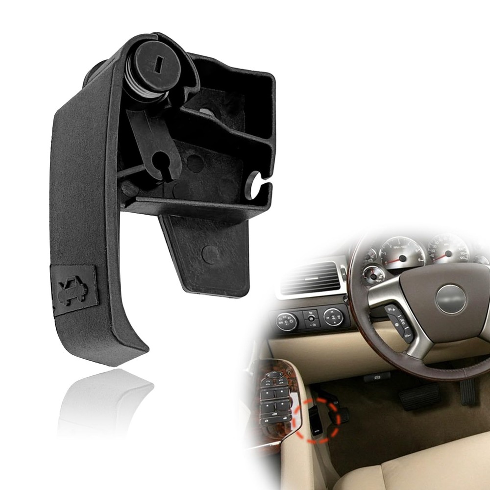Hood Latch Release Handle Interior Pull Fits GMC C1500 K1500 1995-2007