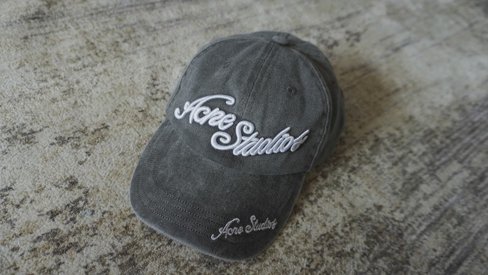 Acne Studios - Logo cap - Black