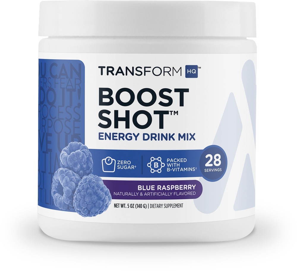 TransformHQ Everyday Boost Shot 28 Servings (Blue Raspberry)
