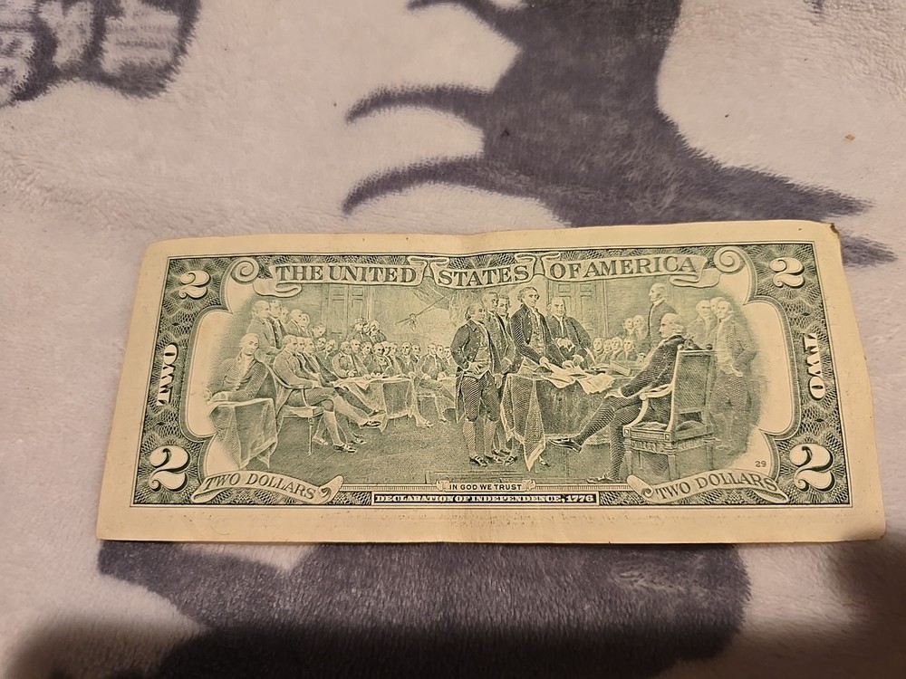 2 Billetes De Dos Dólares 2013