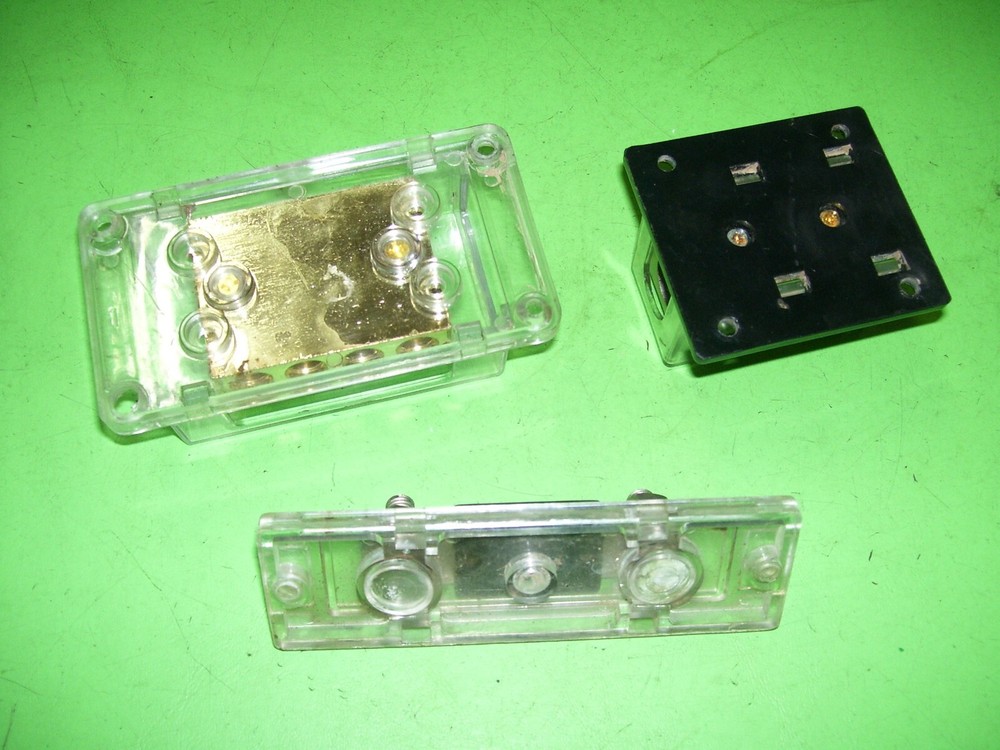 AUDIO AMPLIFIER Junction Box Power Distribution Cable Block Connector ASSORTMENT