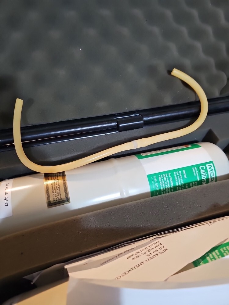 MSA Calibration Test Check Kit. Read Description Missing Items.