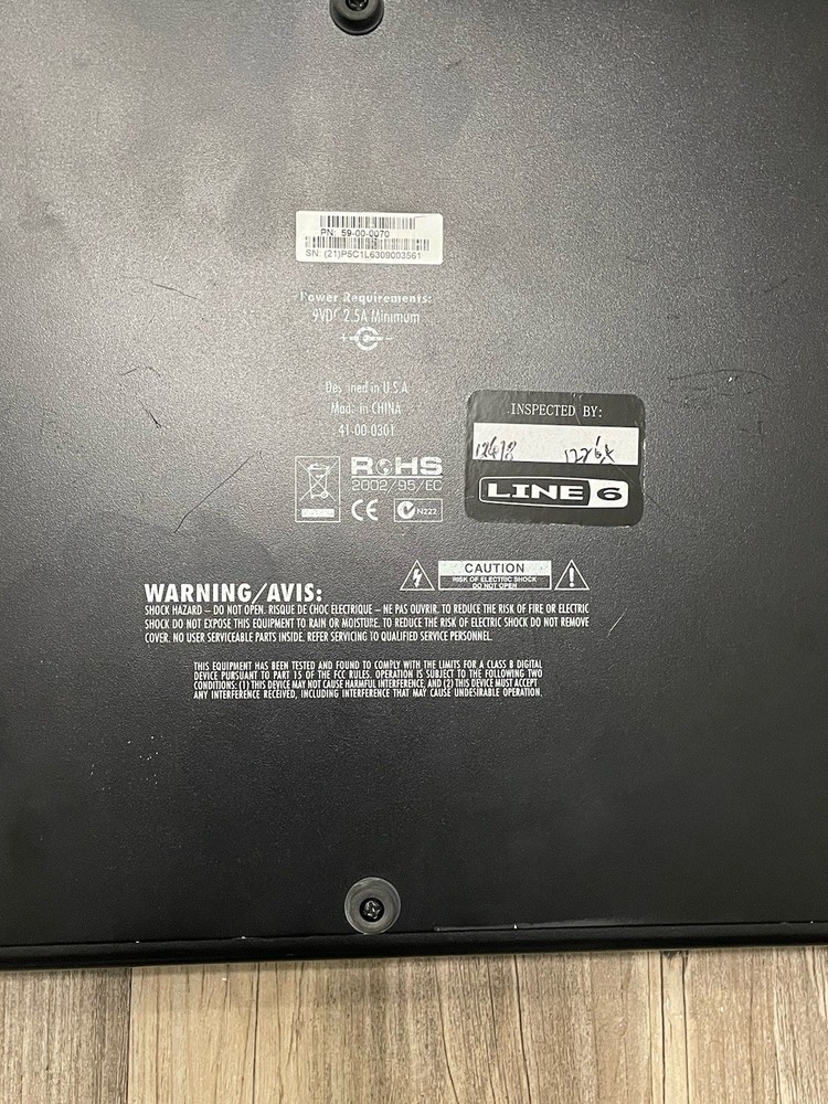 Line 6 POD HD500 Guitar Multi-Effects Processor