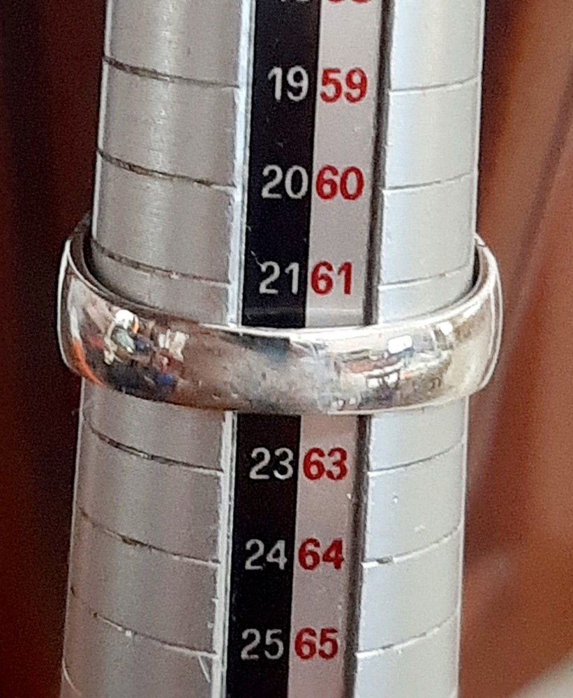 MENS 925 SILVER RING Red Tourmaline Solitaire Ruby Sterling Ring $