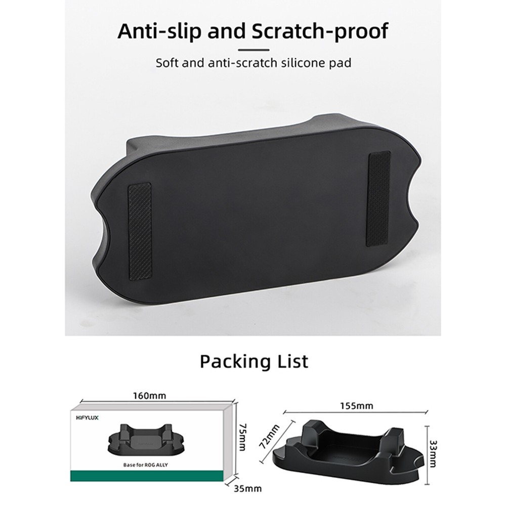 Console Black Dock Stand Plastic Bracket Accessories For ROG ALLY Game Machine