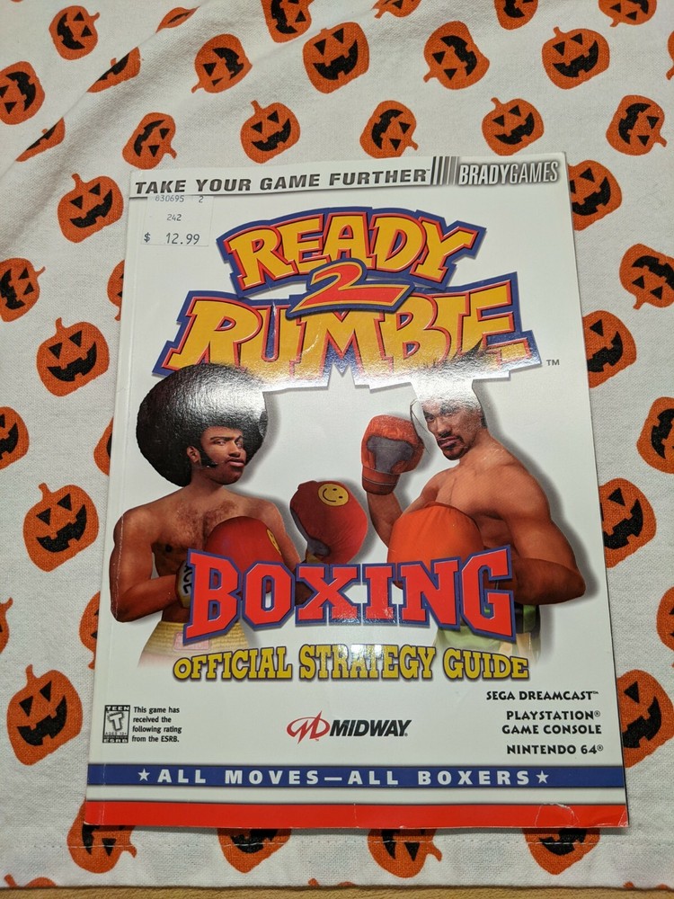 Ready 2 Rumble Boxing Official Video Game Strategy Guide Brady Games Midway