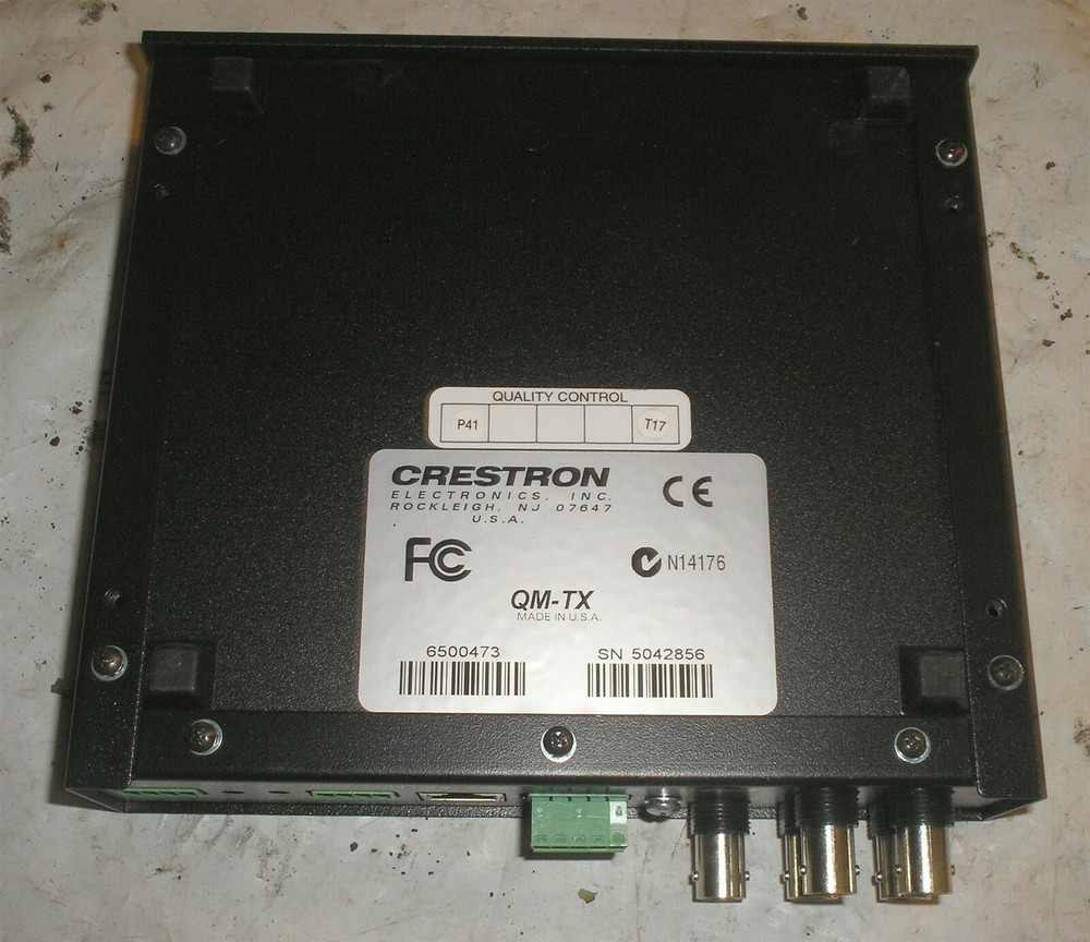 Crestron Quick Media Transmitter QM-TX2 - Guaranteed Working