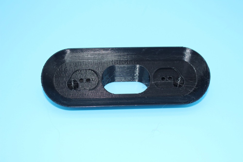 Black 30° Angle Mount Bracket for Nest Hello Video Doorbell