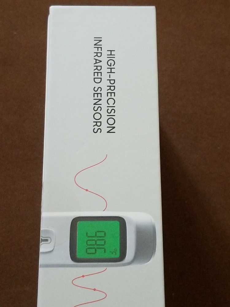 SHARPER IMAGE Digital TOUCHLESS Smart Forehead THERMOMETER