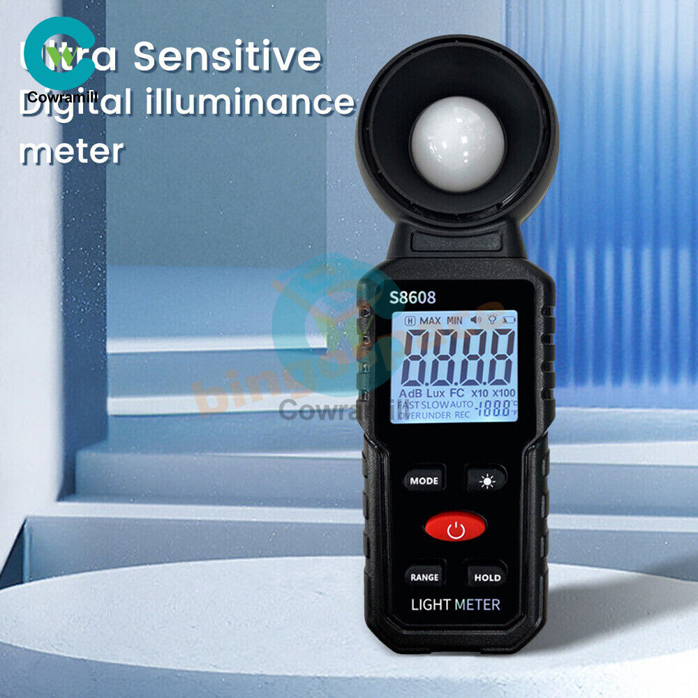 Digital illuminance Light Meter Lux meter Photometer 200000Lux Luxmeter Tool