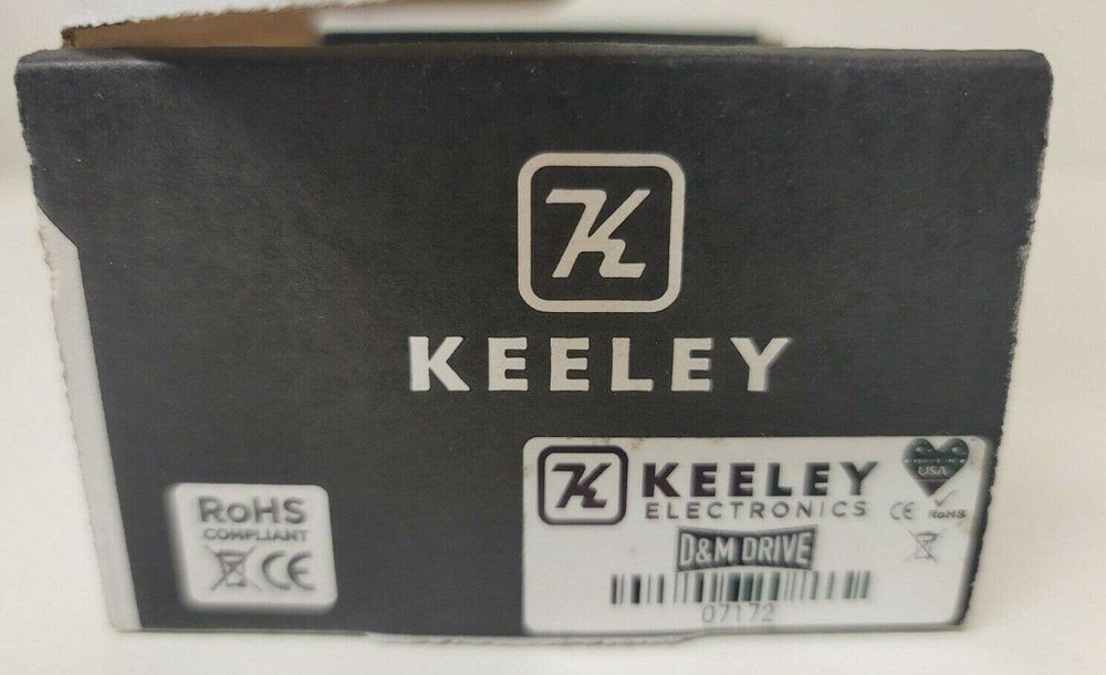 Keeley D&M Drive and Boost Effects Pedal