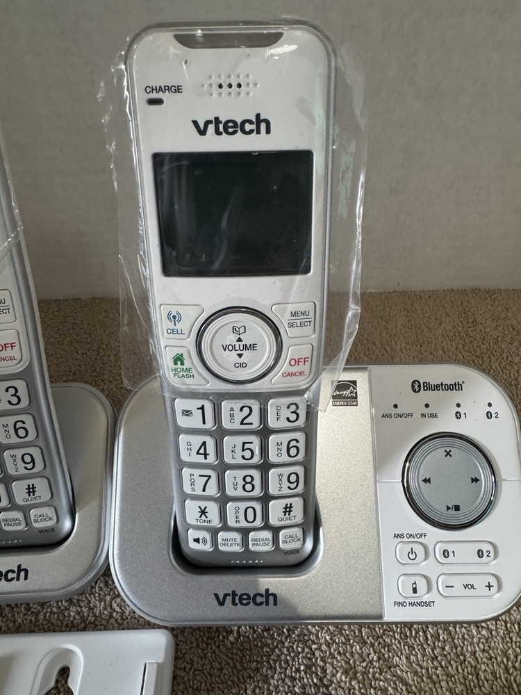 VTech VS112-27 2 Handset Cordless Answering System with Smart Call Blocker