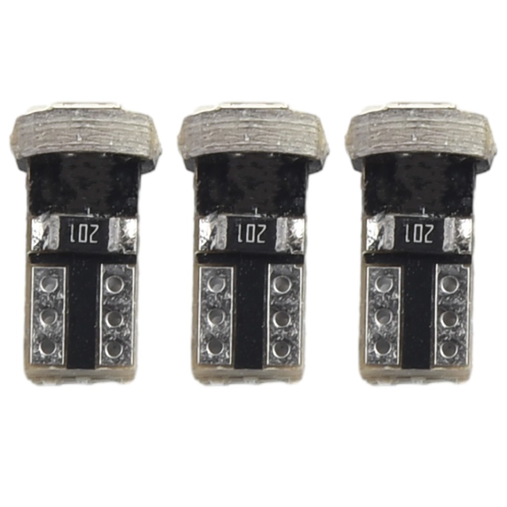 Long lasting T5 White LED Bulbs for Car Dashboard Easy Installation 10 Pack