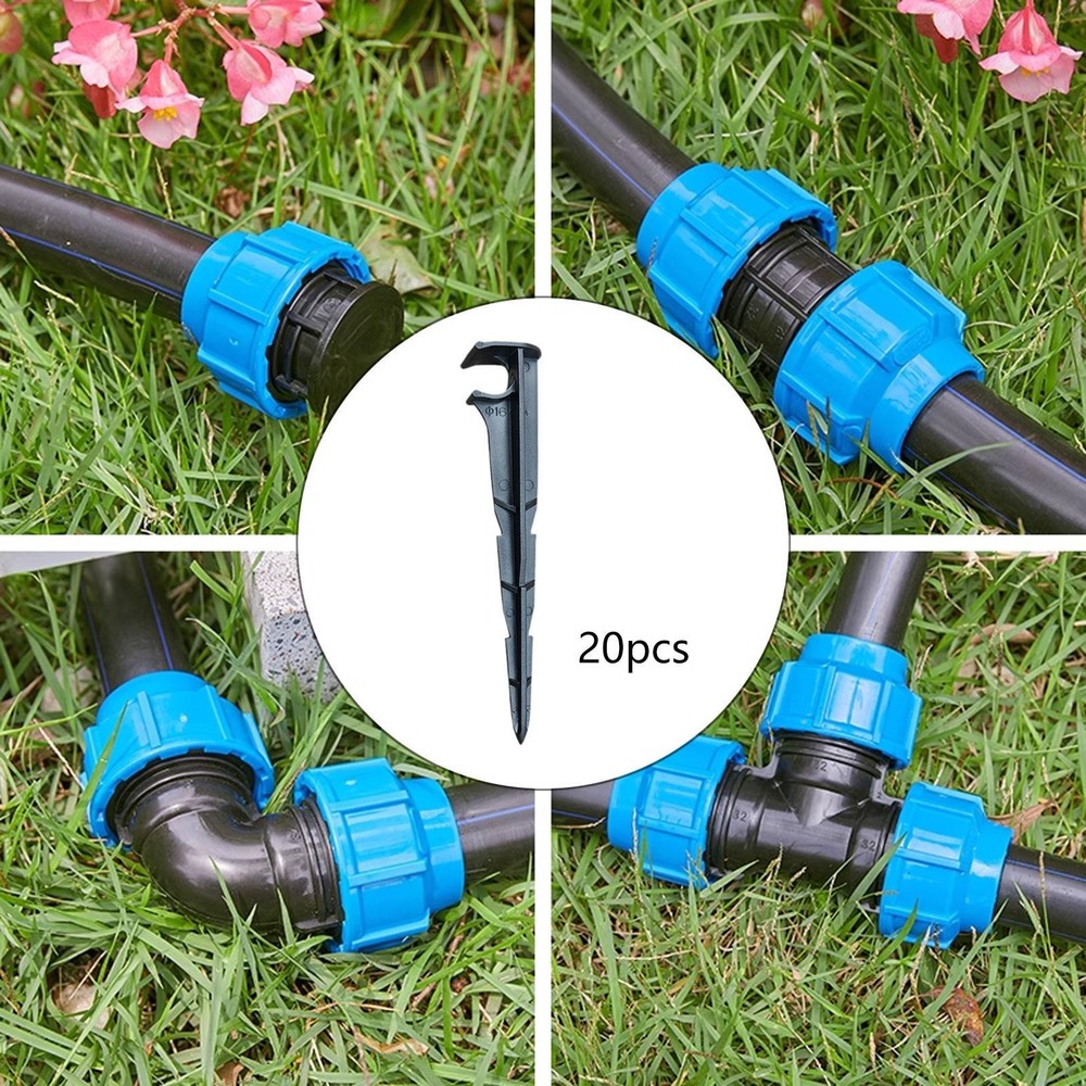 20x Irrigation Drip Support Stake 6 inch Replace Professional Easy Installation