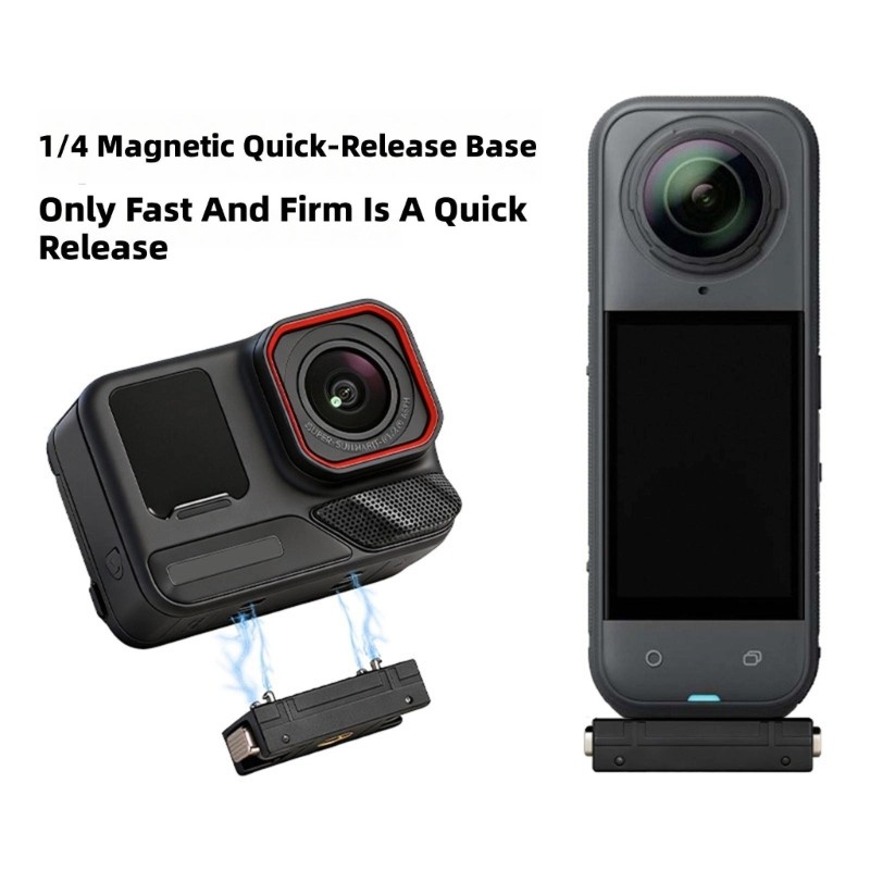 Quick Release Mount 1/4Inch Screw Hole Adapter For X5 Camera Easy Setup